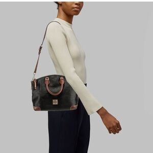 Dooney and Bourke pebble dome satchel